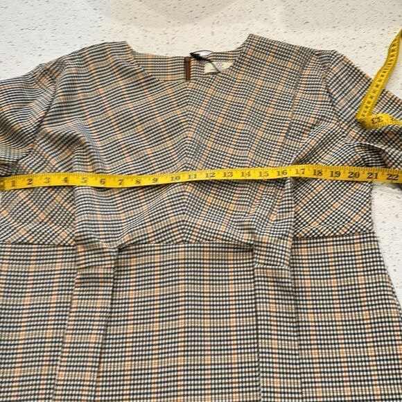 NWT Cubic Dress Womens Plaid- measurements in photos - Picture 12 of 14